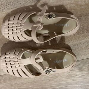 Mini Melissa Kids' Tan Sandals